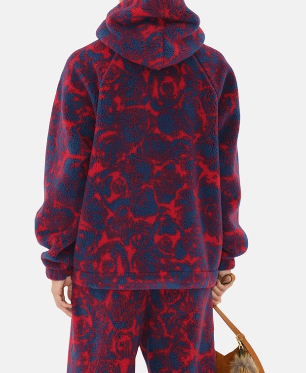 Burberry Fleece hoodie Blackberry