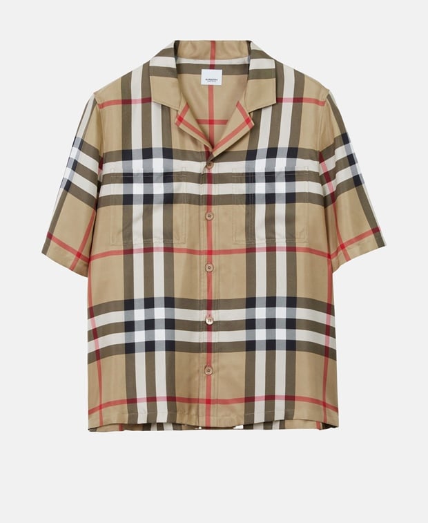 Burberry Silk shirt Camel