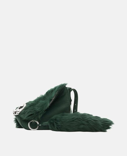 Burberry Leather shoulder bag Dark Green