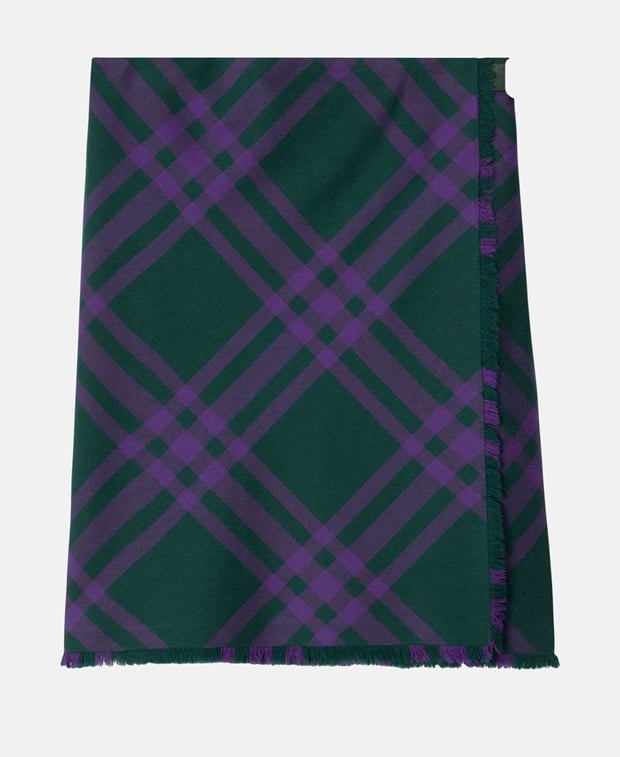 Burberry Wool skirt Petrol