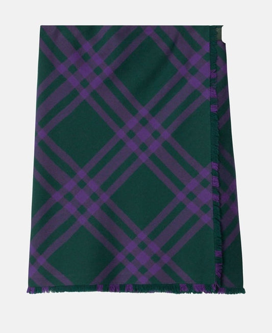 Burberry Wool skirt Petrol