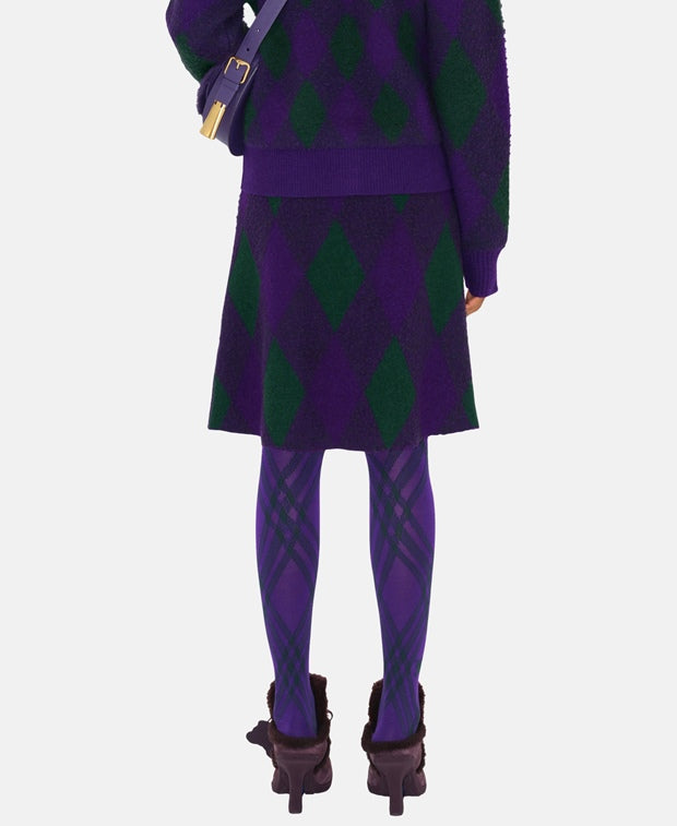 Burberry Wool skirt Dark Green