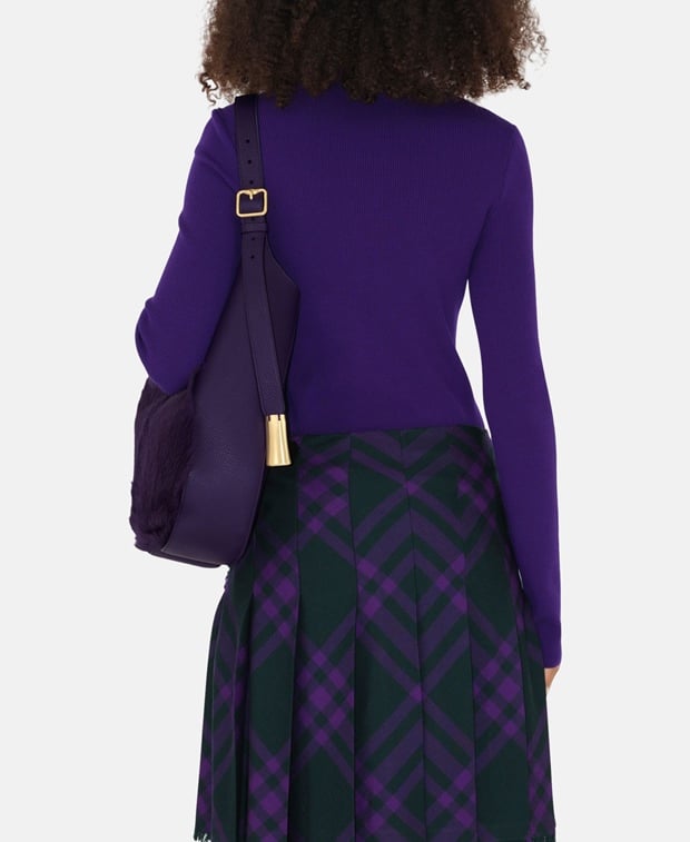 Burberry Long-sleeved jumper Purple
