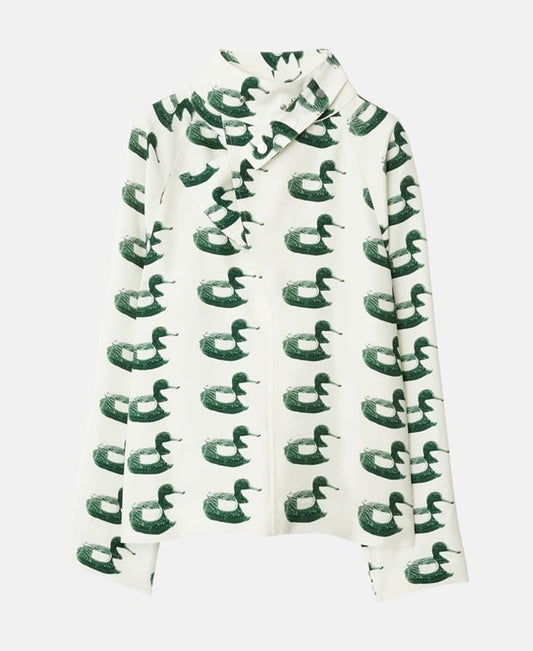 Burberry Long-sleeved blouse Dark Green