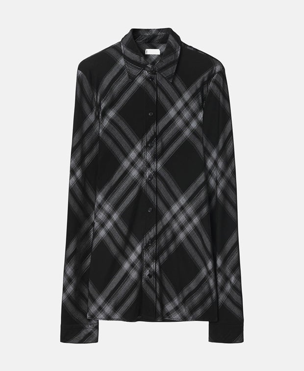 Burberry Long-sleeved blouse Grey