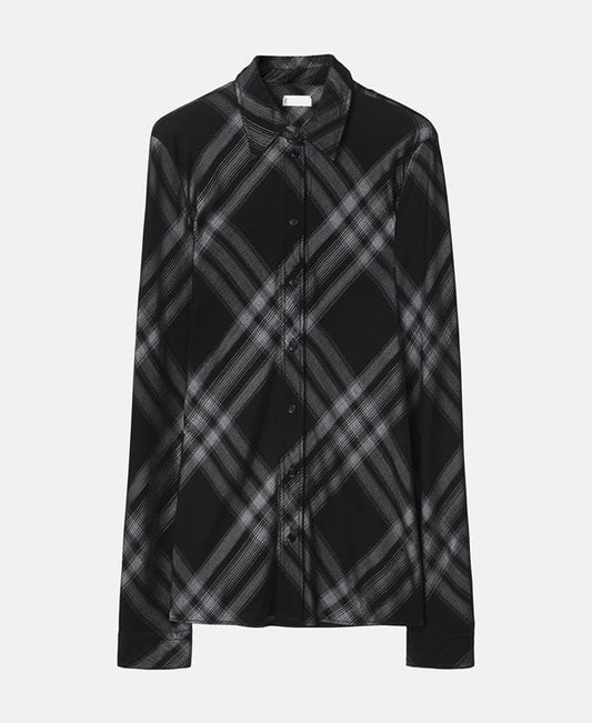 Burberry Long-sleeved blouse Grey
