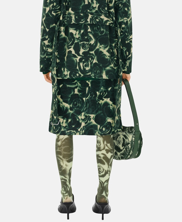 Burberry Midi skirt Dark Green