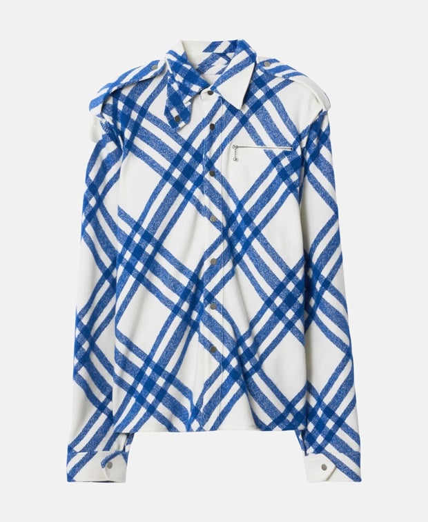 Burberry Corduroy blouse Royal Blue