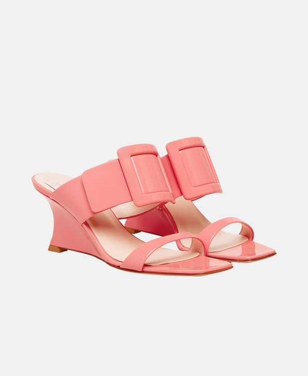 Roger Vivier Wedge sandals Salmon