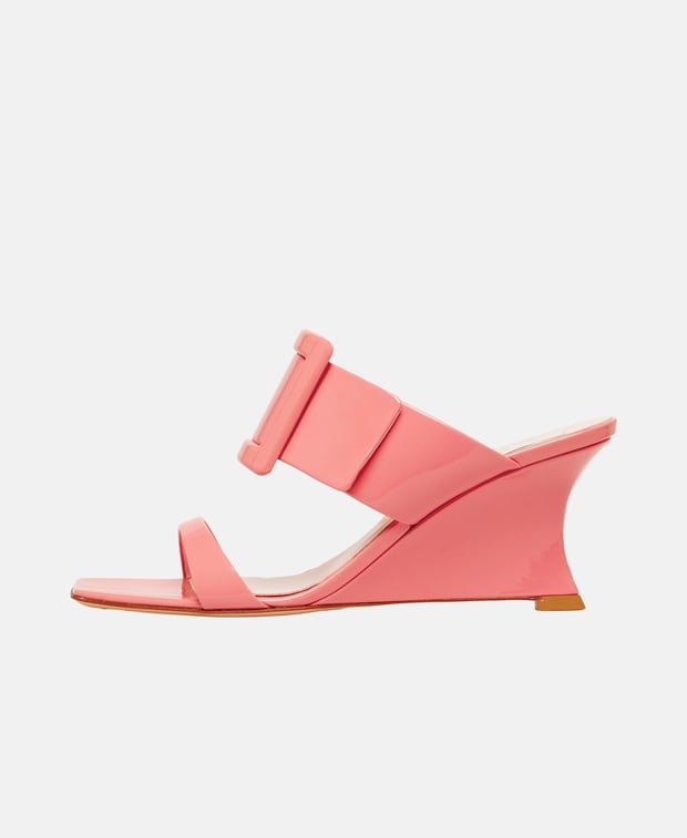 Roger Vivier Wedge sandals Salmon