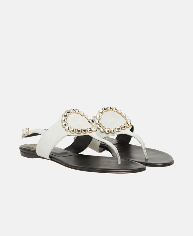 Roger Vivier Flip flops Light Grey
