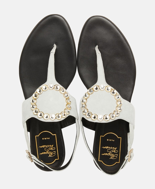 Roger Vivier Flip flops Light Grey