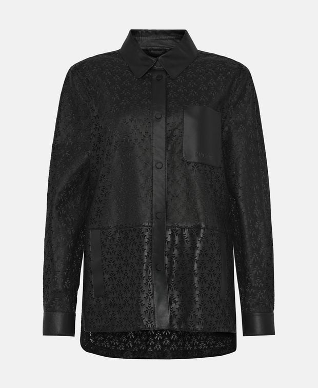 Mackage Leather shacket Abella