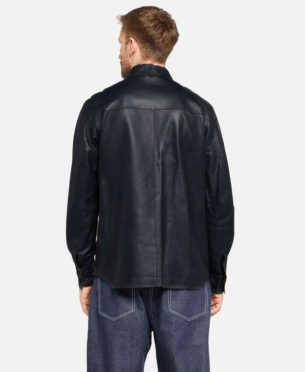 Mackage Leather jacket Navy