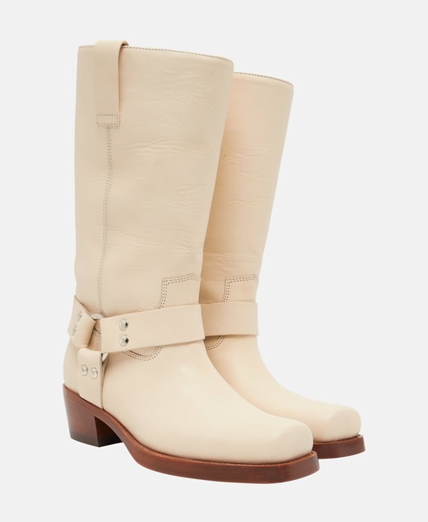 Paris Texas Roxy Calf boots Putty