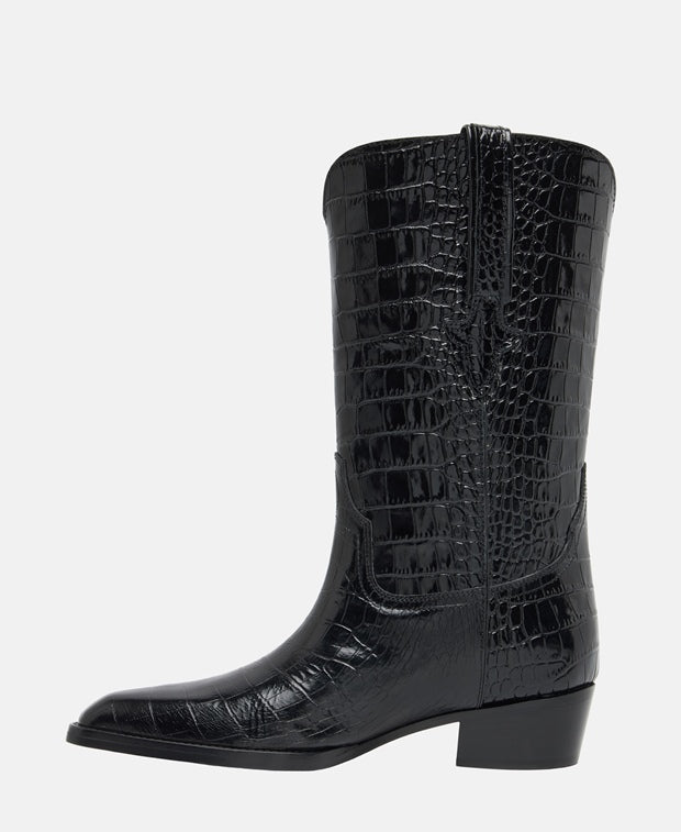 Paris Texas Carbone Cowboy boots Black