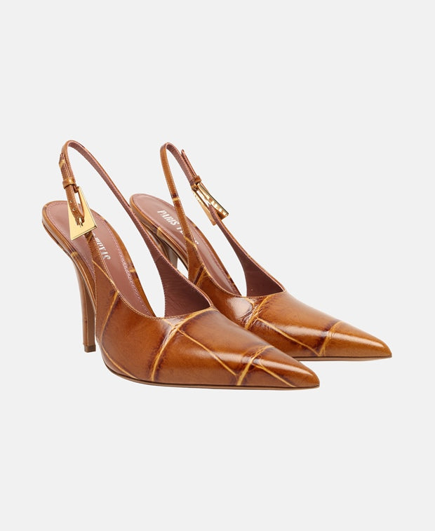 Paris Texas Jessica Slingback pumps