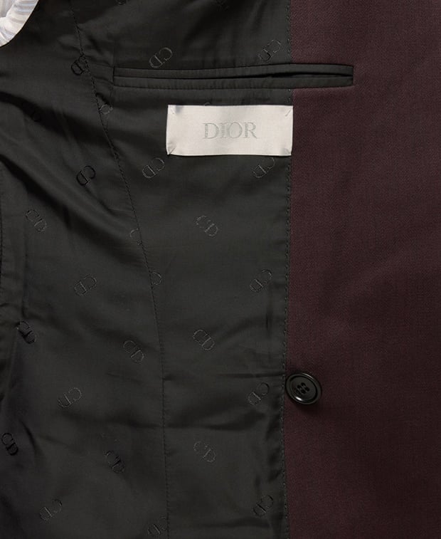 Dior Casual blazer Burgundy