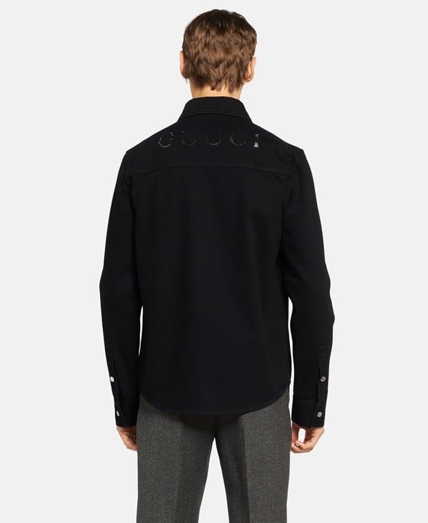 Gucci Denim shacket Black