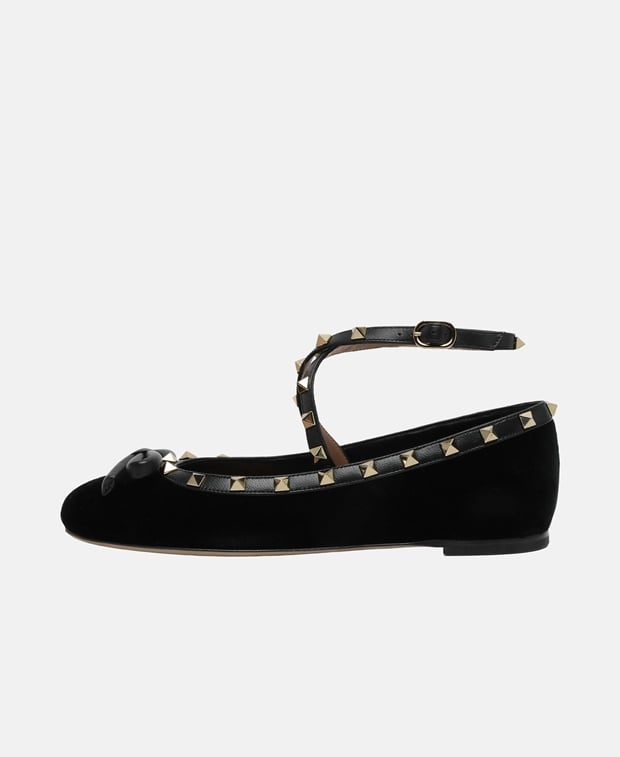 Valentino Garavani Slingback ballerina Rockstud