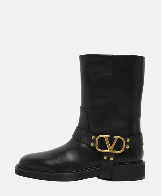 Valentino Garavani Calf boots Black