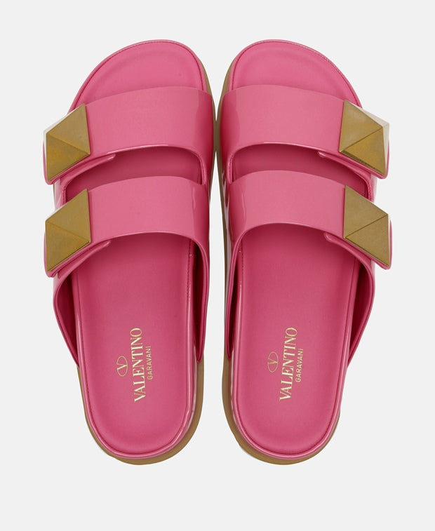 Valentino Garavani Roman stud Sandals Pink