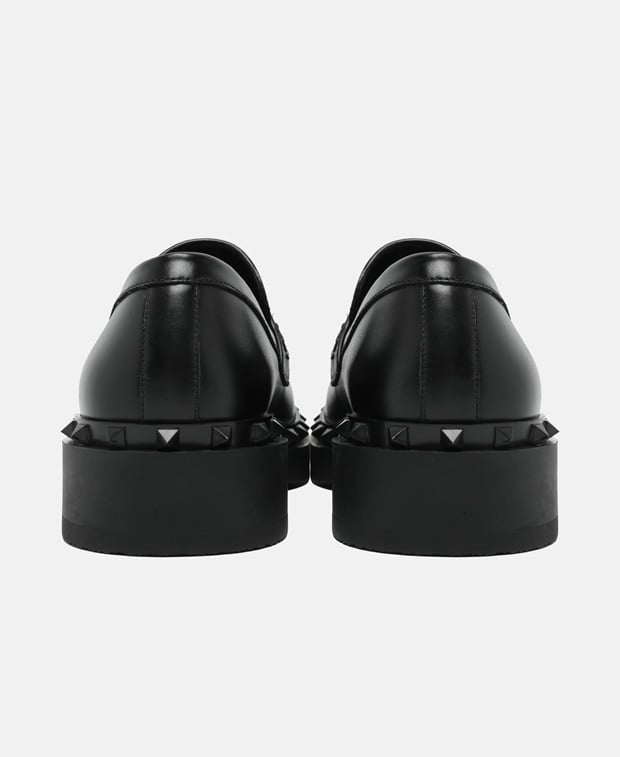 Valentino Garavani Rockstud Loafers Black