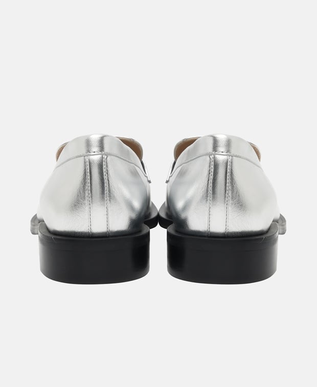 Stuart Weitzman Palmer Loafers Silver