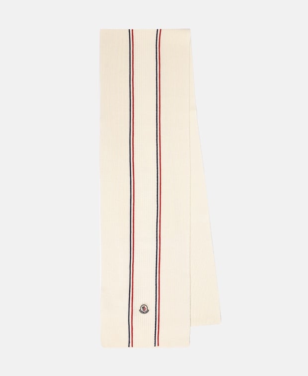 Moncler Wool scarf White