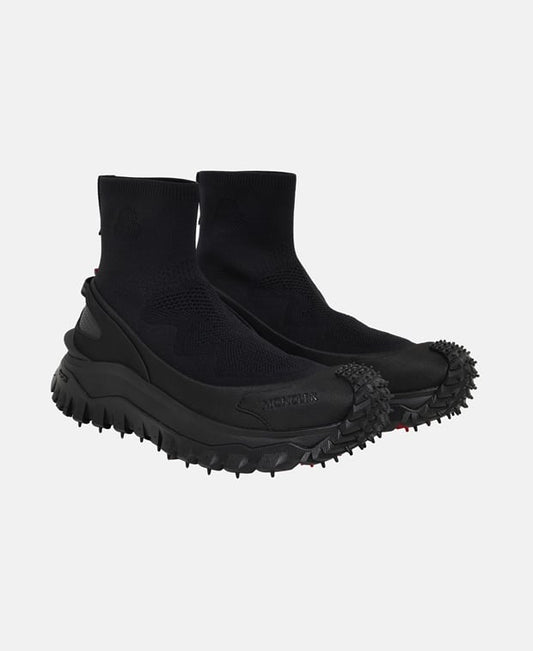 Moncler Trailgrip Knit Slip-on sneakers Black