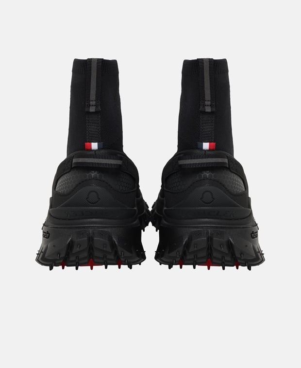 Moncler Trailgrip Knit Slip-on sneakers Black
