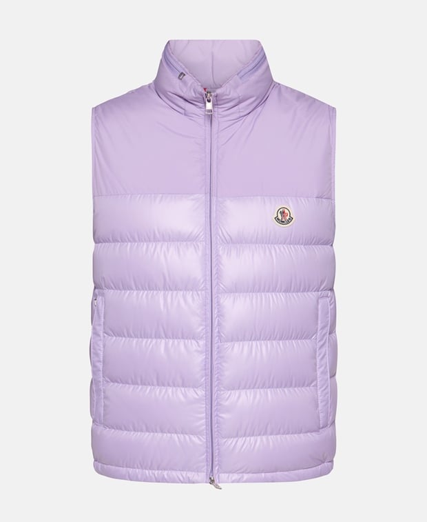 Moncler Down gilet Lilac