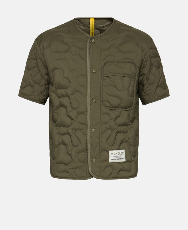 Moncler Genius Down Shacket Green
