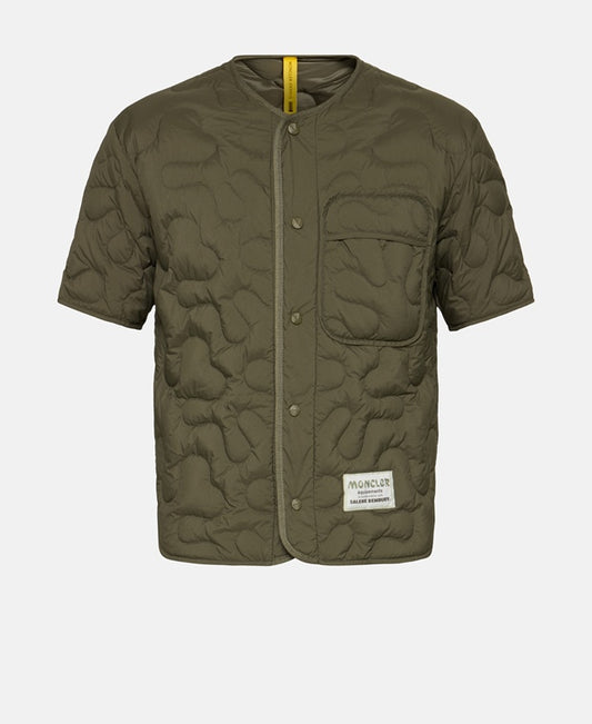 Moncler Genius Down Shacket Green