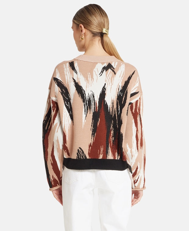 Diane von Furstenberg Long-sleeved jumper Camel