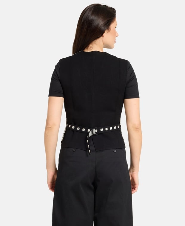 Diane von Furstenberg Waistcoat Ecru