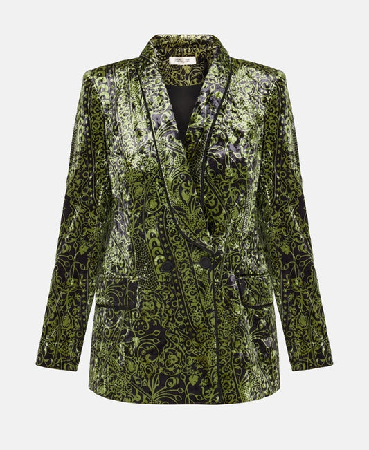 Diane von Furstenberg Blazer Lime
