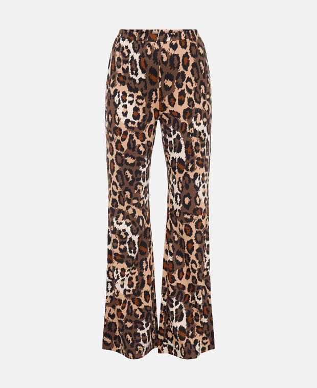 Diane von Furstenberg Flared-leg trousers Green