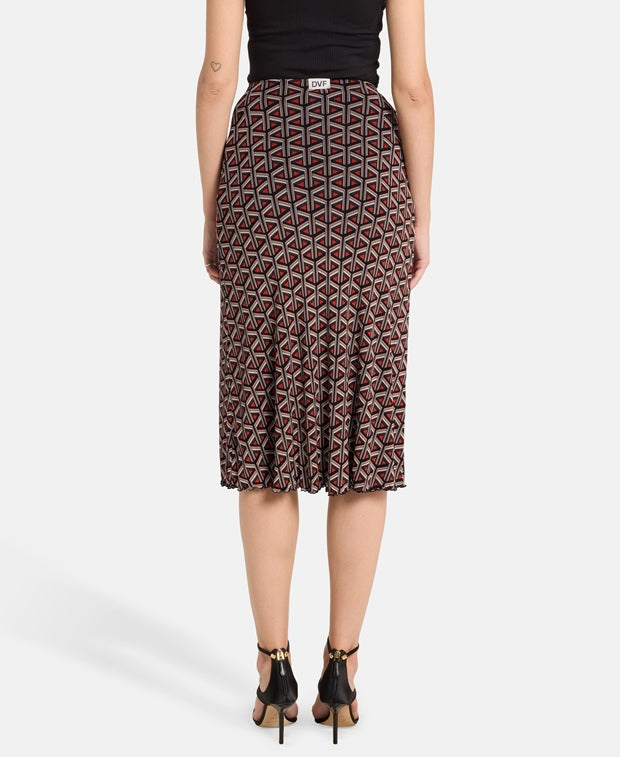 Diane von Furstenberg Midi skirt Dark Brown