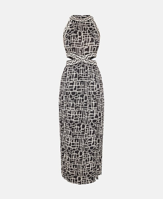 Diane von Furstenberg Halterneck dress Black