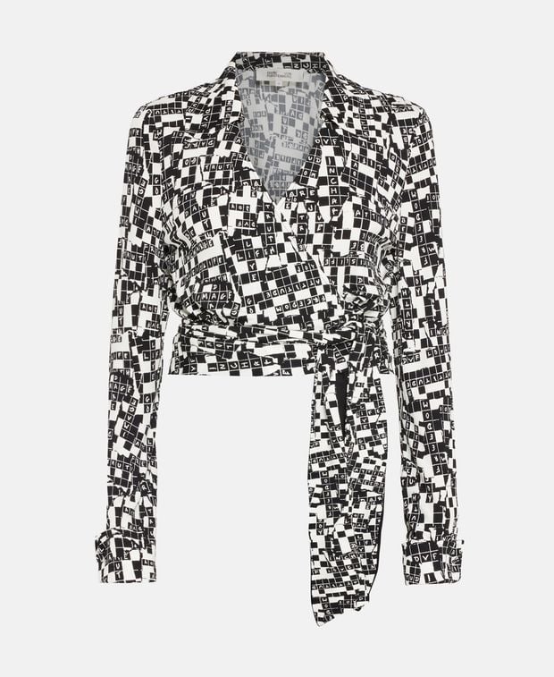 Diane von Furstenberg Wrap blouse