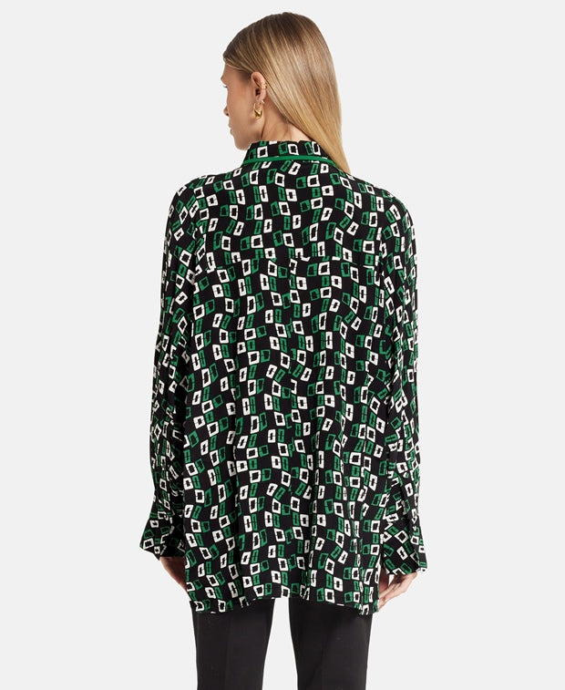 Diane von Furstenberg Long-sleeved blouse Black