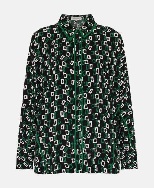 Diane von Furstenberg Long-sleeved blouse Black