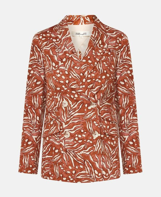 Diane von Furstenberg Blazer with all-over print