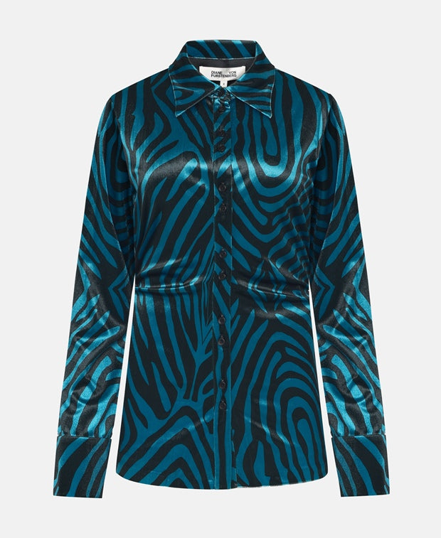 Diane von Furstenberg Leisure blouse Slate Blue