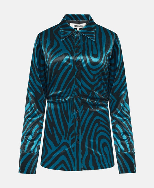 Diane von Furstenberg Leisure blouse Slate Blue