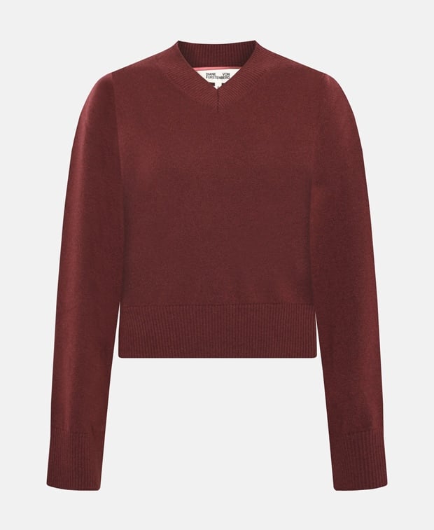 Diane von Furstenberg Wool jumper Brown
