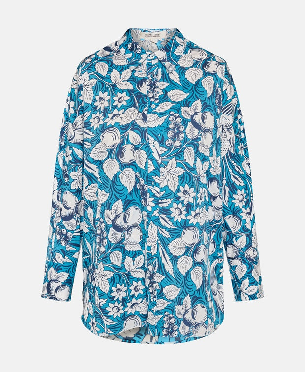 Diane von Furstenberg Blouse Blue