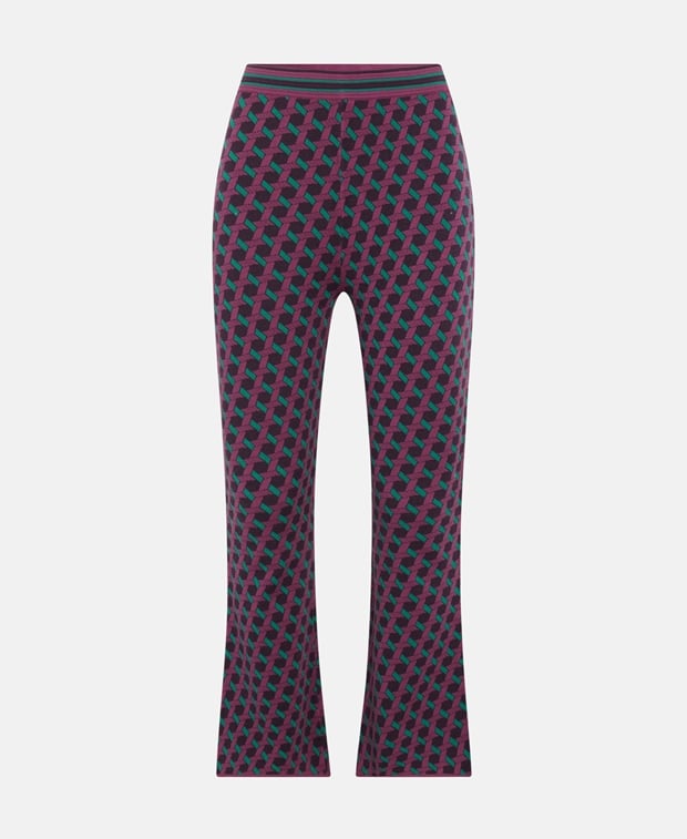 Diane von Furstenberg Knitted trousers Pink