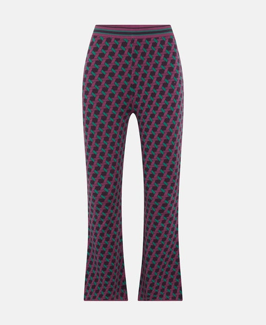 Diane von Furstenberg Knitted trousers Pink